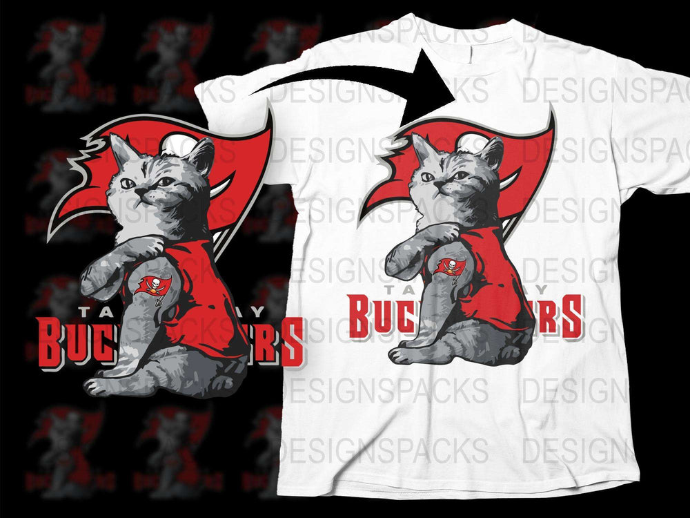 Cool Cat T-Shirt, Funny Kitten with Red Cape, Cute Superhero Cat Graphic Tee, Unique Animal Design Shirt for All Ages