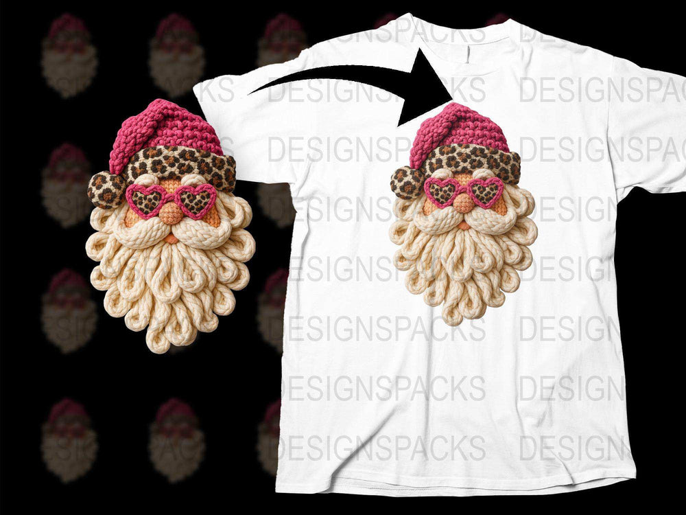Cute Gnome T-Shirt, Heart Sunglasses, Pink Hat, Unique Gift, All-Over Print, Unisex Adult Clothing