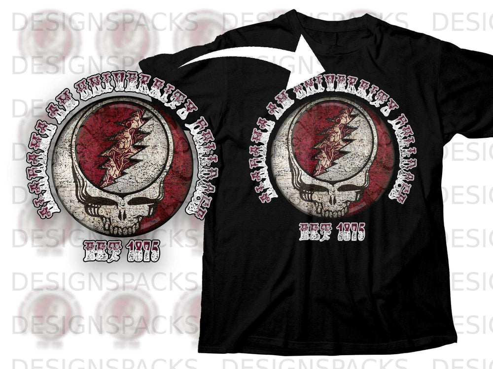 Grateful Dead 30th Anniversary Skull Logo T-shirt