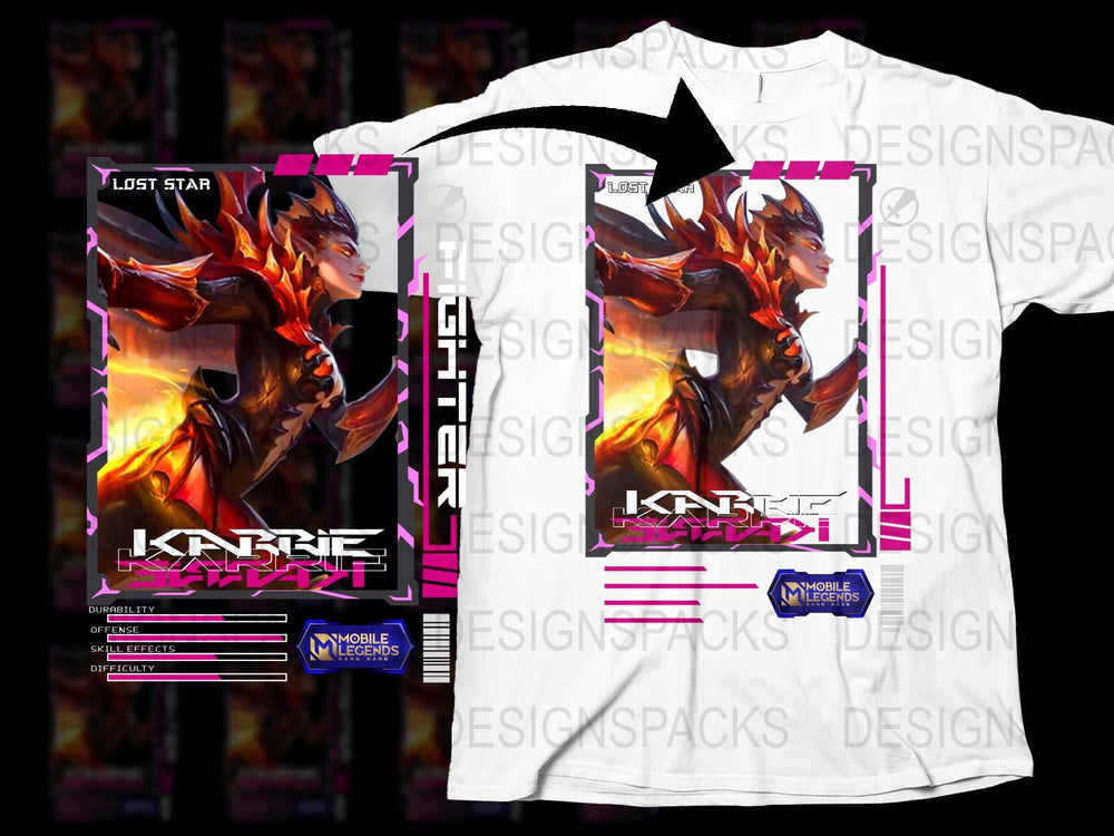 Lost Star Iconic Jersey, Mobile Legends Limited Edition T-Shirt, Unisex Gaming Apparel