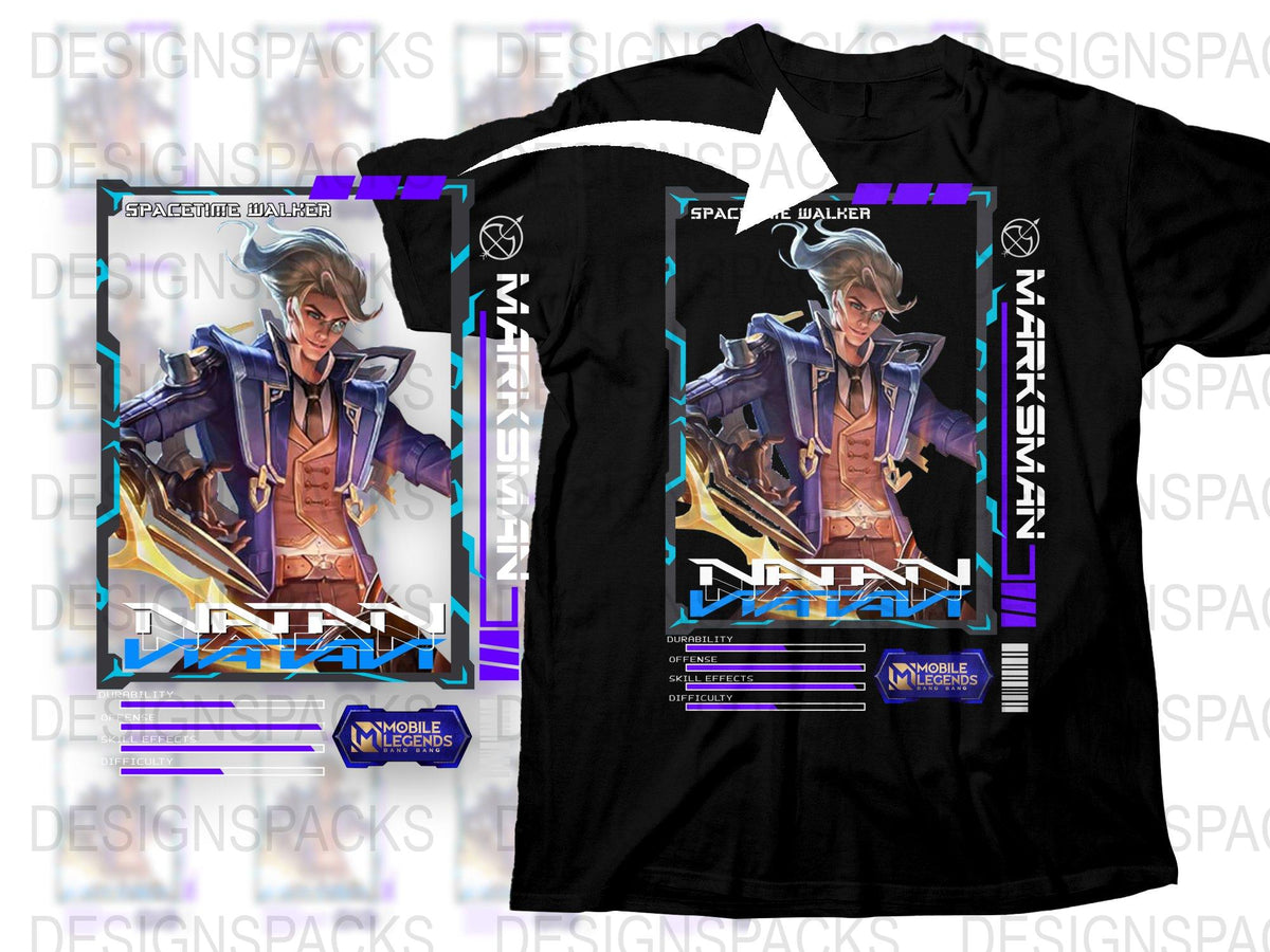 Nanam Dayai Space Walker T-Shirt, Cyberpunk Graphic Tee, Sci-Fi Gaming Apparel, Unisex Fashion Shirt