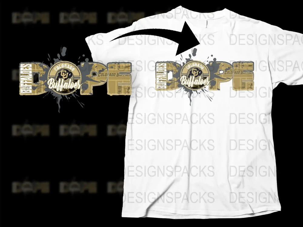 Colorado Buffaloes Graphic T-Shirt, Vintage College Sports Tee, Unisex White Cotton Shirt