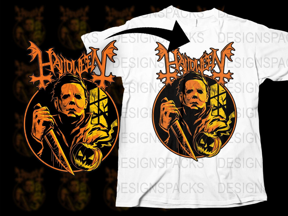 Halloween Horror Movie T-Shirt, Michael Myers Graphic Tee, Unisex Horror Film Shirt
