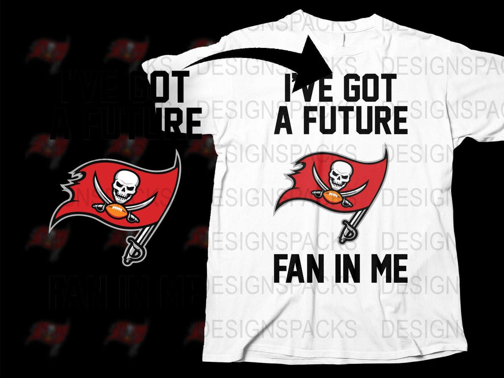 Future Fan Themed T-Shirt, Pirate Skull and Swords Design, Casual Graphic Tee, Unisex White Shirt