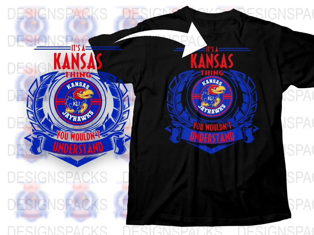 Kansas Jayhawks T-shirt It's a Kansas Thing You Wouldn't Understand Tee