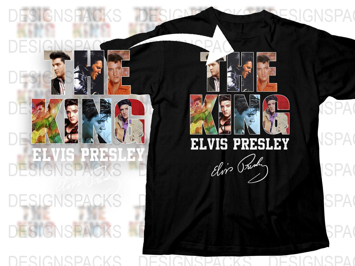 Vintage Elvis Presley T-Shirt, Classic Rock and Roll Star Graphic Tee, Retro Music Legend Top, Collector's Gift