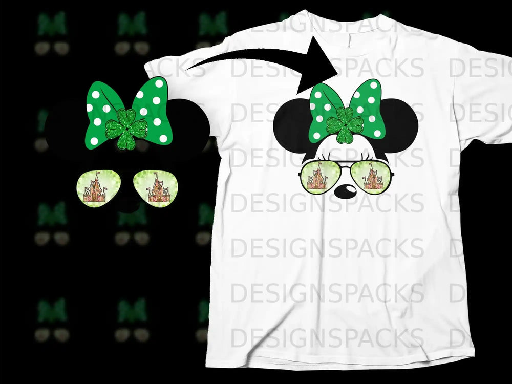 Minnie Shamrock Castle Sunglasses product type