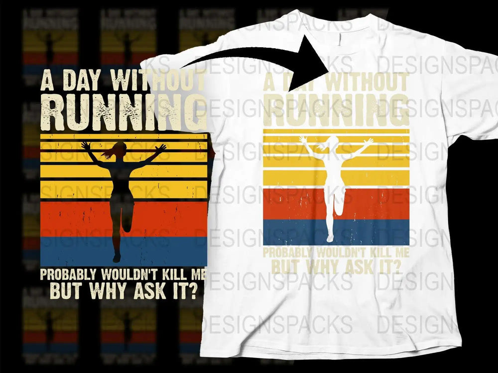 Retro Runner T-Shirt, Vintage Style Running Graphic Tee, Colorful Athletic Shirt, Casual Sportswear, Gift for Runners
