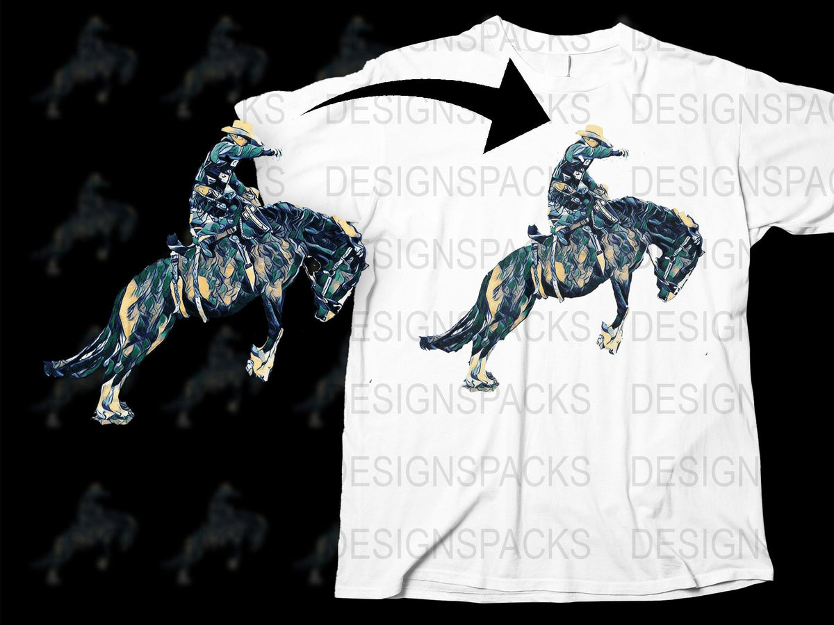 Abstract Horse Graphic T-Shirt, Colorful Artistic Animal Design, Unisex Tee, Trendy Streetwear Fashion, Unique Gift Idea