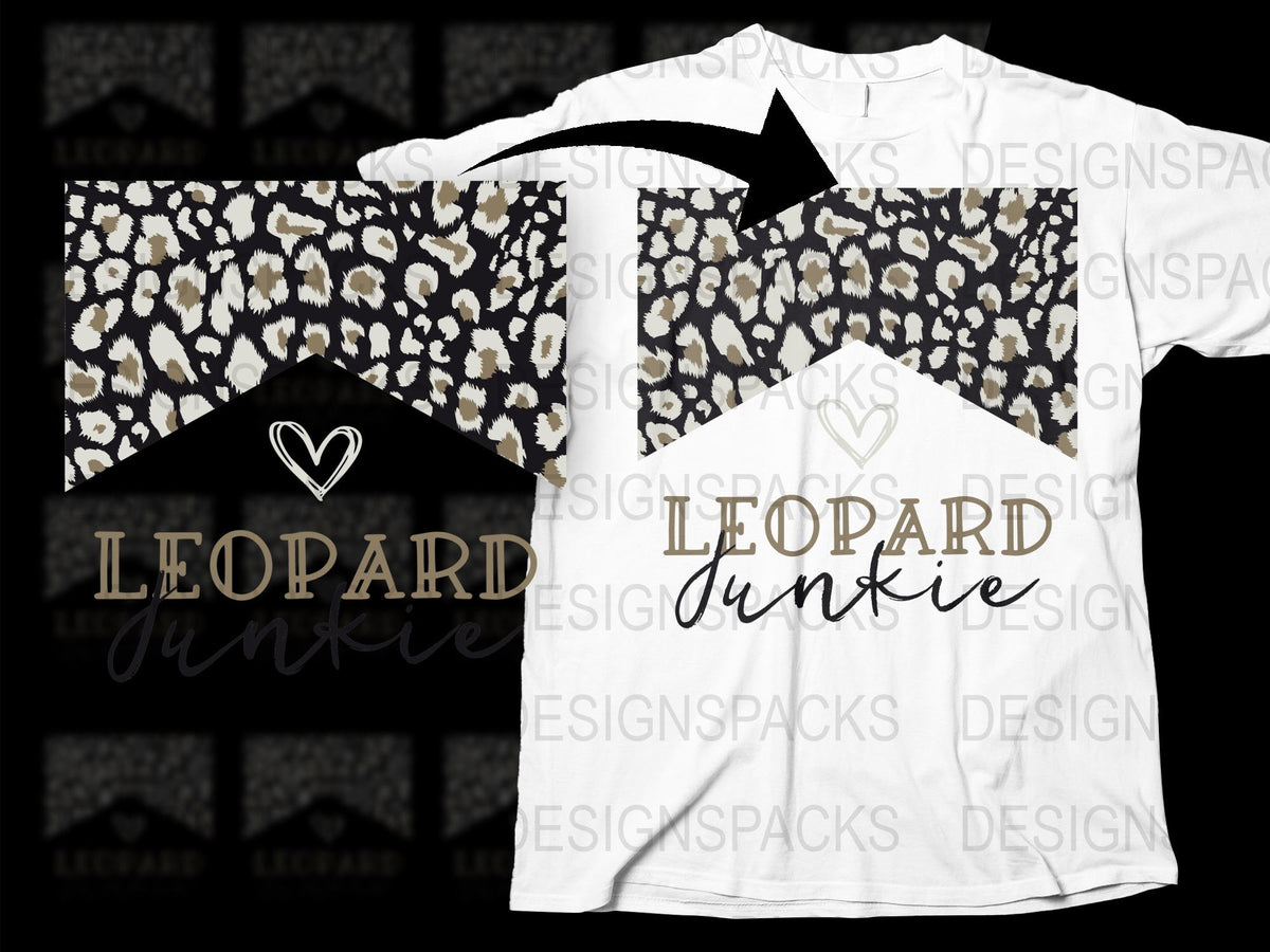 Leopard Print T-Shirt, Graphic Tee for Women, Trendy Animal Pattern Top, Casual Streetwear, Fashionable Outfit Idea