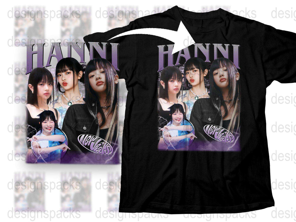 Trendy Graphic T-Shirt with Stylish Female Pop Star Design, Casual Street Fashion, Hip Modern Tee for Music Fans