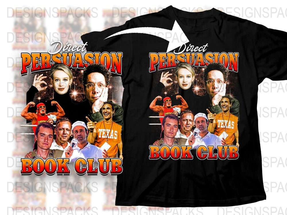 Vintage Movie Star Book Club Graphic Tee, Unisex Retro Film Star T-Shirt, Unique Gift Idea for Film Enthusiasts and Book Lovers