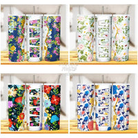 Load image into Gallery viewer, 5 Floral Mama Tumbler Wrap Bundle Jpg
