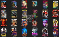 Load image into Gallery viewer, 50 Hip Hop Rap Male V4 Designs Bundle PNG designspacks
