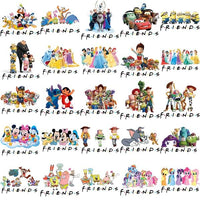 Load image into Gallery viewer, 50 Cartoon Mix Friends Designs Bundle Png
