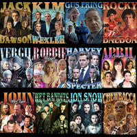 Load image into Gallery viewer, 50 Celebrity Fan Mixed Bootleg 90s V4 Designs Bundle PNG
