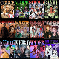 Cargar imagen en el visor de la galería, 50 Celebrity Fan Mixed Bootleg 90s V5 Designs Bundle PNG
