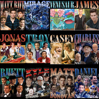 Cargar imagen en el visor de la galería, 50 Celebrity Fan Mixed Bootleg 90s V5 Designs Bundle PNG
