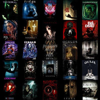 Load image into Gallery viewer, 50 Halloween Horror Movies Halftone Designs Bundle PNG DESIGNSPACKS
