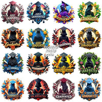 Load image into Gallery viewer, 50 Just Graduated Girls Designs Bundle Png
