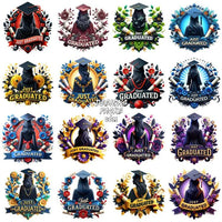 Load image into Gallery viewer, 50 Just Graduated Girls Designs Bundle Png
