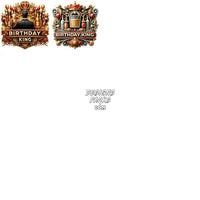 Load image into Gallery viewer, 50 Men Birthday King Designs Bundle Png
