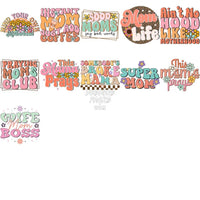Load image into Gallery viewer, 50 Mom Mother’s Day Designs Bundle Png
