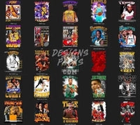 Load image into Gallery viewer, 50 Basketball Designs Bundle PNG Vol 1
