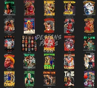 Load image into Gallery viewer, 50 Basketball Designs Bundle PNG Vol 4
