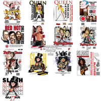 Load image into Gallery viewer, 50 Rock Band Music Metal Caricature Designs Bundle Png
