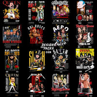 Load image into Gallery viewer, 50 Rock Band Music Metal Caricature Designs Bundle Png
