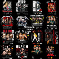 Load image into Gallery viewer, 50 Rock Band Music Metal Caricature Designs Bundle Png
