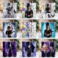 Load image into Gallery viewer, 50 Series Tumbler Wrap Bundle Addams Family Design Png
