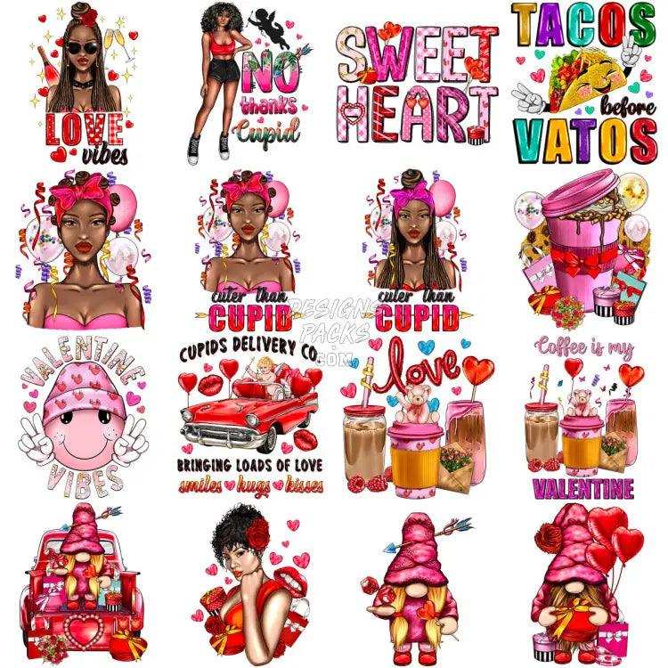 50 Valentines Day Designs Bundle Png