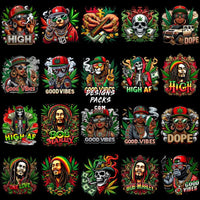 Load image into Gallery viewer, 50 Weed Cannabis 420 Marijuana Designs Bundle Png
