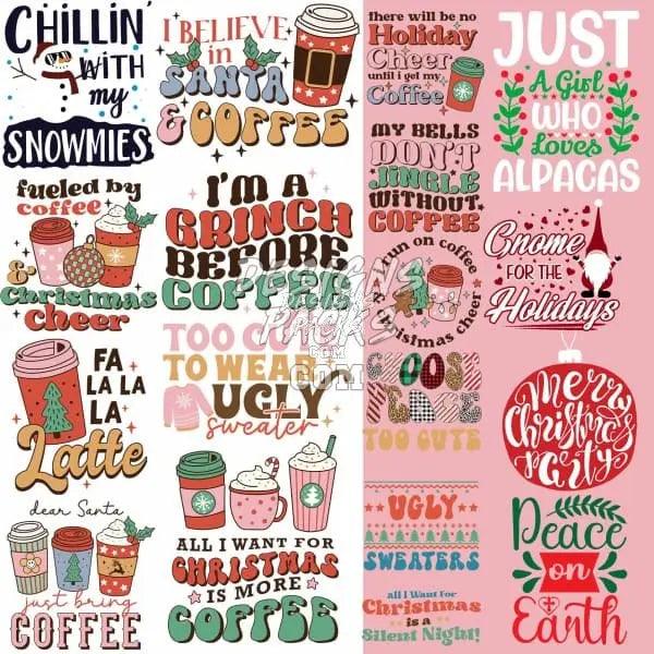 500 Christmas Designs Bundle PNG designspacks