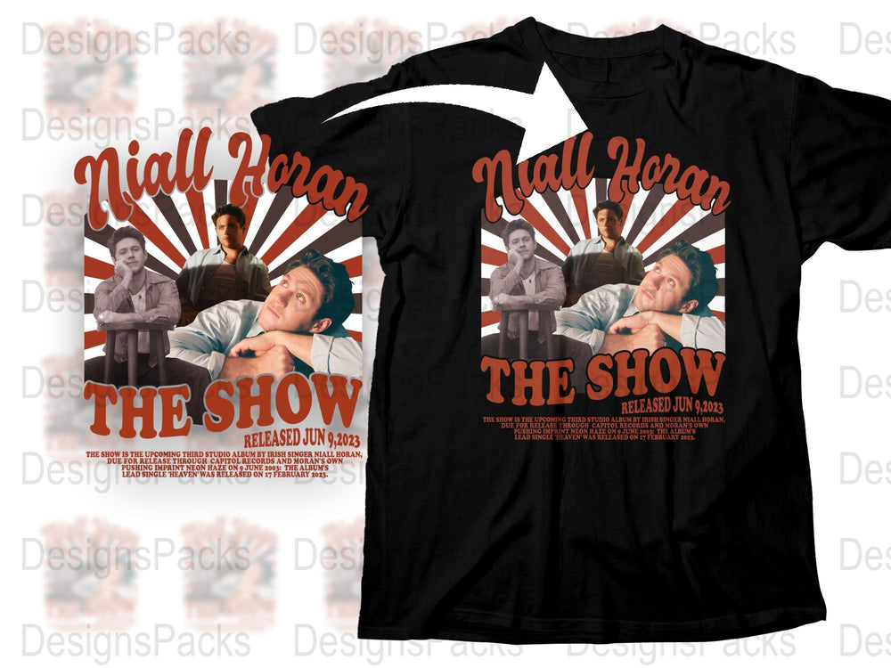 Niall Horan The Show Concert T-Shirt, Released June 2023, Vintage Band Tee, Music Fan Apparel, Unisex Graphic Tee