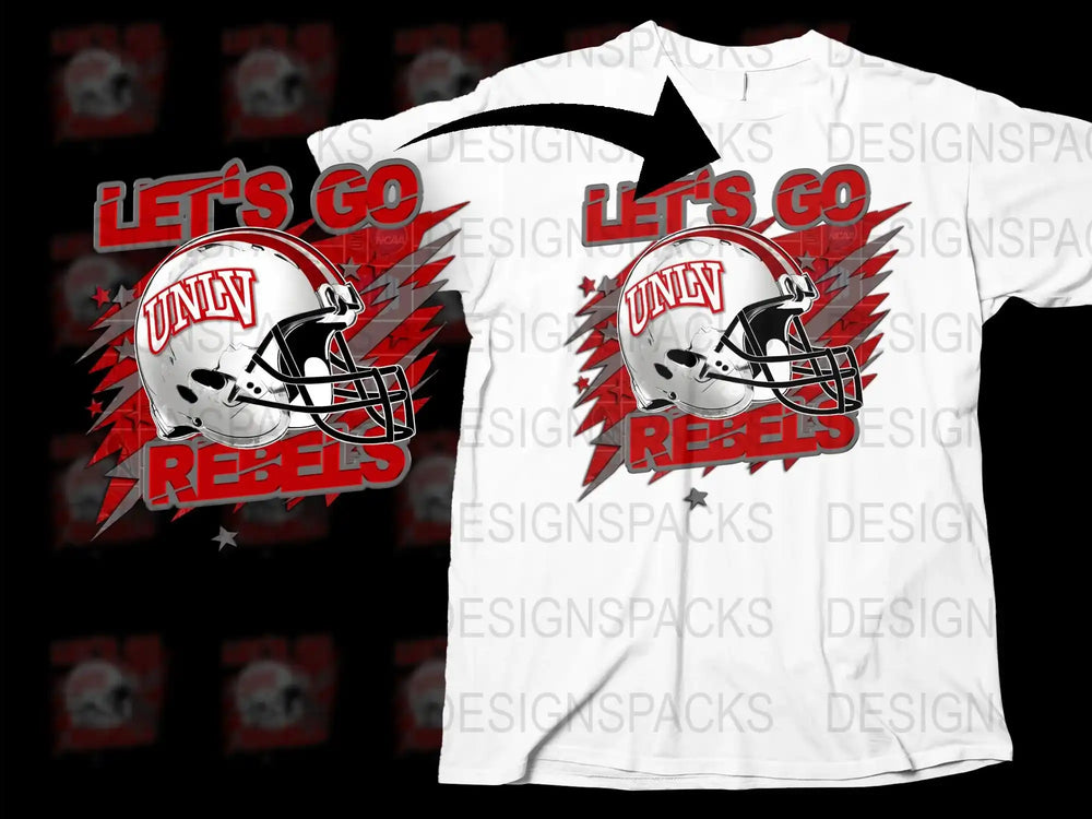 UNLV Rebels T-Shirt, College Football Graphic Tee, Sports Fan Apparel, Casual Wear