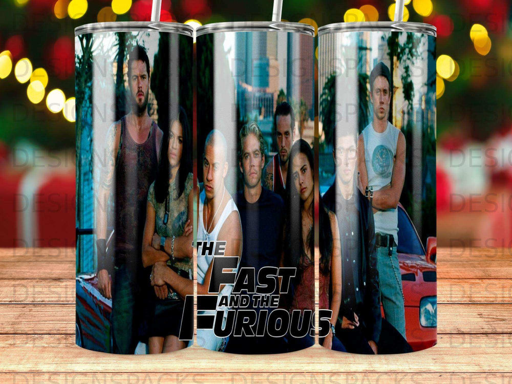 The Fast and the Furious movie poster with Vin Diesel, Michelle Rodriguez, and Paul Walker.
