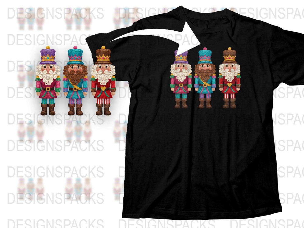 Nutcracker Soldier T-Shirt, Festive Christmas Tee, Holiday Apparel, Unique Gift for Christmas, Fun Winter Clothing