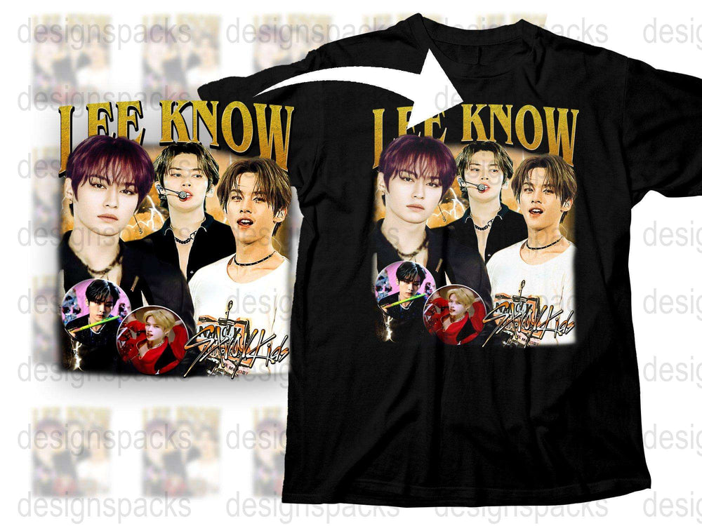 K-Pop Band Graphic T-Shirt, Stylish Idol Group Tee, Music Fan Apparel, Trendy Concert Outfit, Youthful Pop Culture Shirt