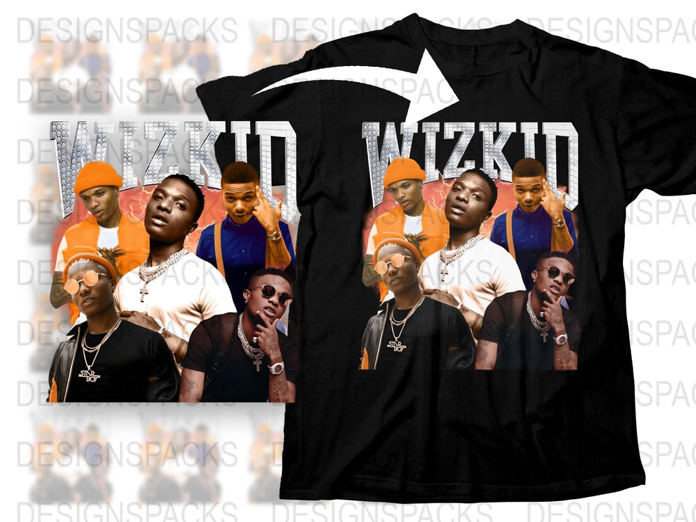 Urban Streetwear Graphic T-Shirt, Hip Hop Fashion, Bold Text Design, Men's Black Tee