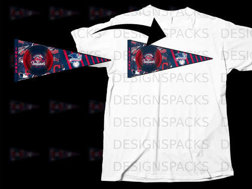 Cleveland Indians American League Pennant Shirt