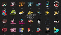 Load image into Gallery viewer, 52 Cartoon Brand Designs Bundle PNG designspacks
