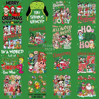 Load image into Gallery viewer, 52 Christmas Cartoon Mixed Designs Bundle Png
