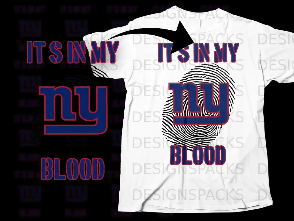 It's in My NY Blood Graphic T-Shirt