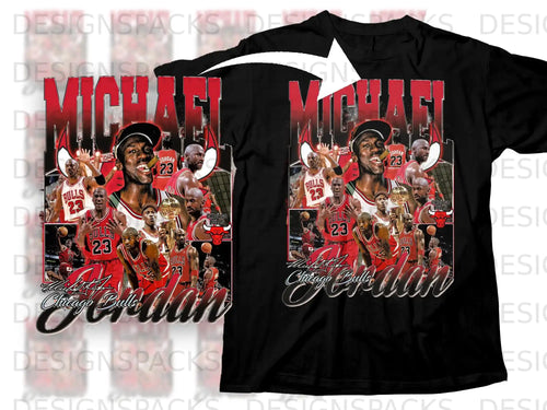 Michael Jordan Chicago Bulls Basketball Fan Shirt