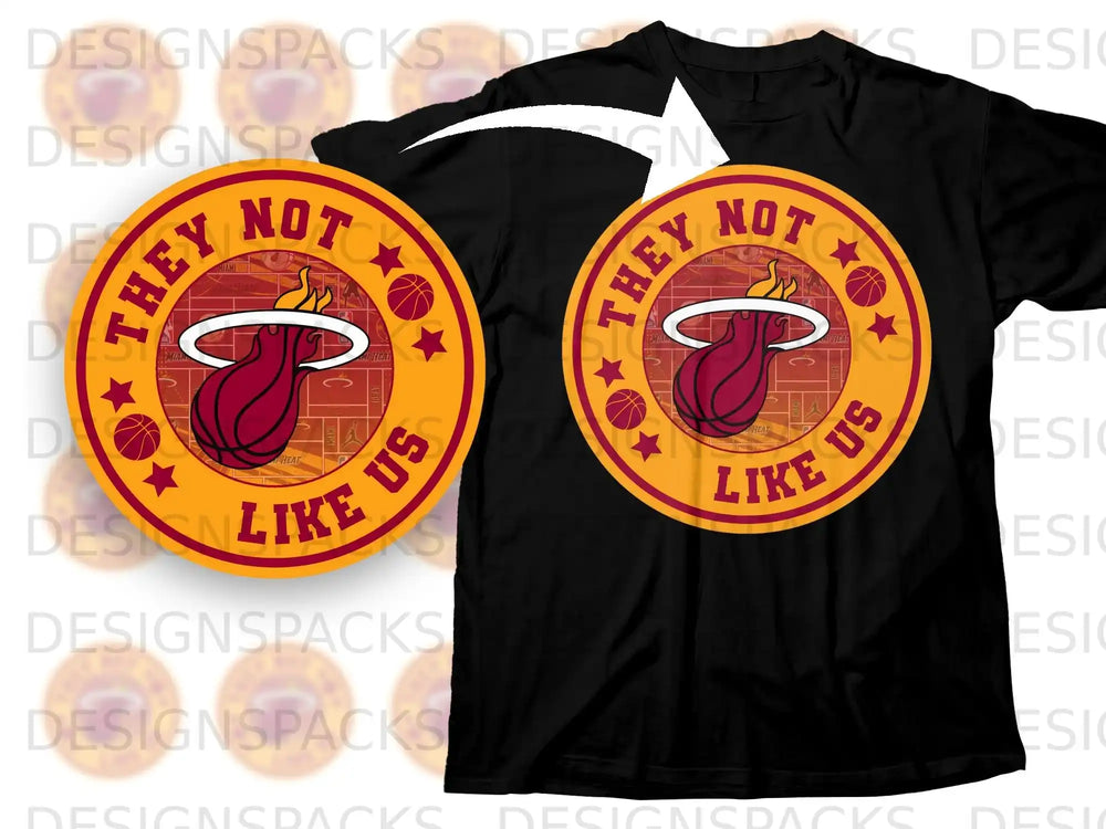 They Not Like Us Basketball Team Graphic T-shirt