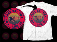 Load image into Gallery viewer, They Not Like Us Twins Graphic T-shirt
