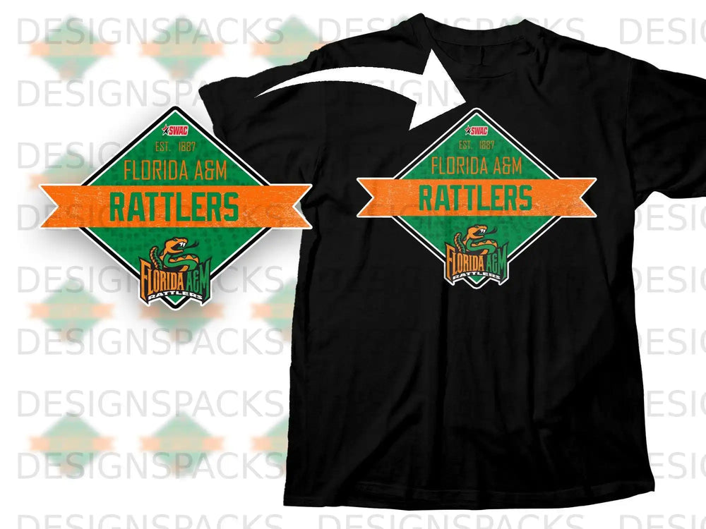 Florida A&M Rattlers 1887 Vintage Fan T-Shirt